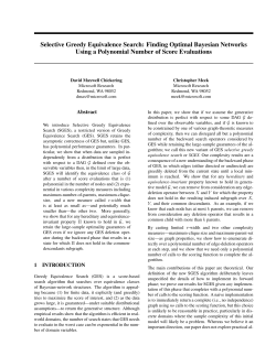 Selective Greedy Equivalence Search: Finding Optimal Bayesian