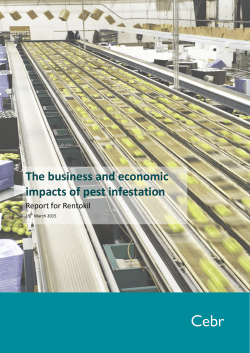 The business and economic impacts of pest infestation