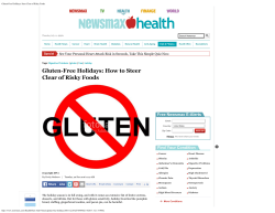 Gluten-Free Holidays: Steer Clear of Risky Foods