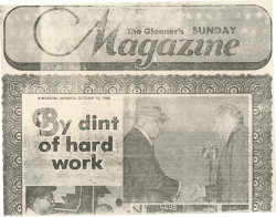 By Dint of Hard Work - The National Library of Jamaica