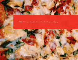 pizza chapbook