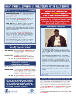 los angeles county dept. of health services