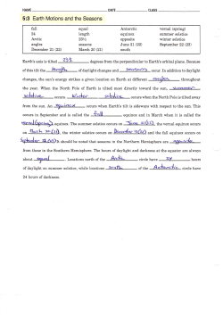 Fill in the Blanks 5:3 (Answers)