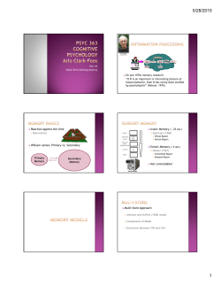 Notes Handout