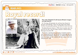 Issue 481 Four Stories - First News for Schools