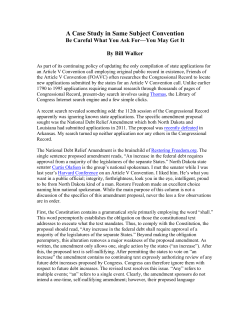 A Case Study in Same Subject Convention