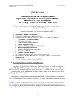 N.1 Overview - Immigrant Legal Resource Center