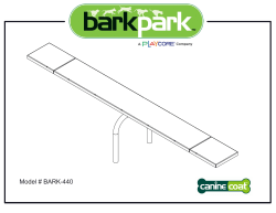 Teeter Totter Installation