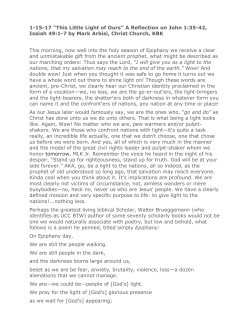 January 15, 2017 - Christ Church Kennebunk