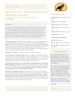 Quality Interactive Montessori @ Spur Cross