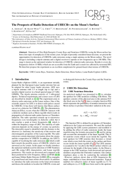 The Prospects of Radio Detection of UHECRv on the Moon`s