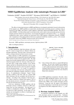 MHD Equilibrium Analysis with Anisotropic Pressure in LHD