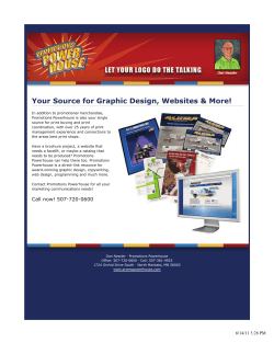 Promotions Powerhouse Enewsletter