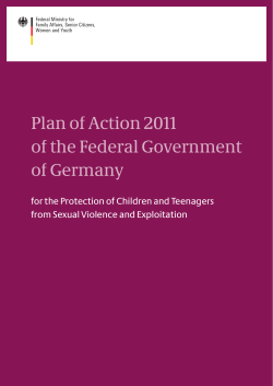 Plan of Action 2011 of the Federal Government of Germany