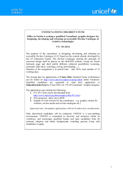 UNITED NATIONS CHILDREN`S FUND