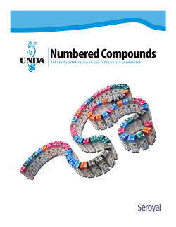 Numbered Compounds