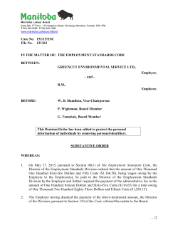 152/15/ESC - Greencut Environmental Service