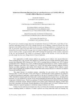 strontium isotopes identify locals and non-locals at ca-scl
