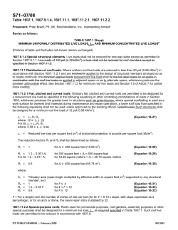 S71&ndash;07/08 - International Code Council