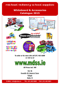 Michael Doherty School Supplies