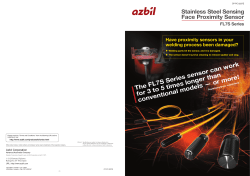 The FL7S Series sensor can work for 3 to 5 times longer than