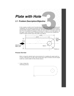 Plate with Hole