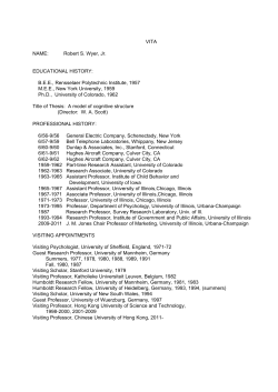 CV - HKUST Business School - Hong Kong University of Science