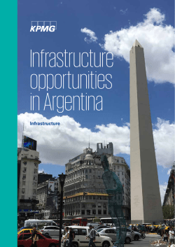 Infrastructure opportunities in Argentina