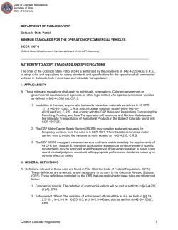 04/30/2013 - Colorado Secretary of State