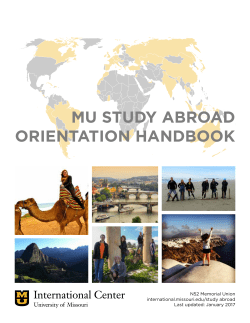 mu study abroad orientation handbook