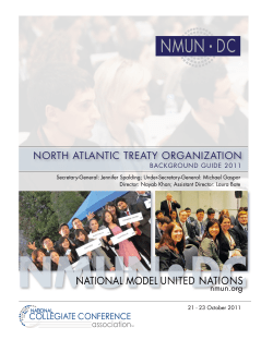 NATO Background Guide DC 2011 - National Model United Nations