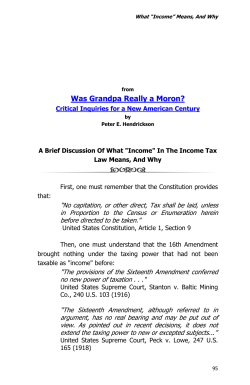 The first thing that must be understood about taxation in America is