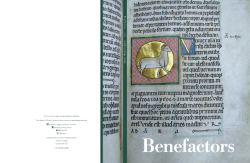 Benefactors 2017 - St John`s College, Oxford