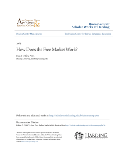 How Does the Free Market Work?