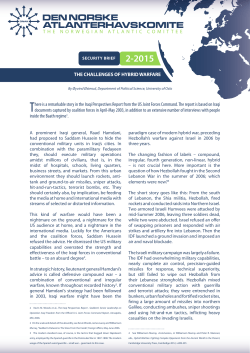 2-2015 - Den Norske Atlanterhavskomit&eacute;