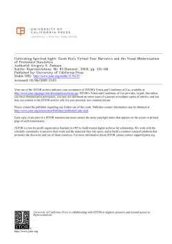 Cultivating Spiritual Sight: Jacob Riis`s Virtual