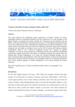 PDF - Cross-Currents: East Asian History and Culture