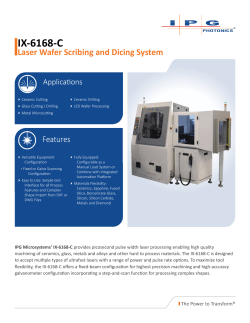 IX-6168-C - IPG Photonics Corporation