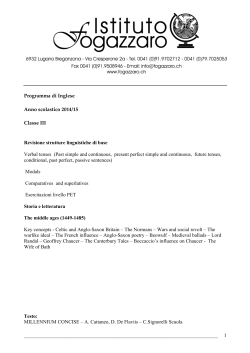 Inglese III