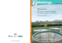 Mesocosms