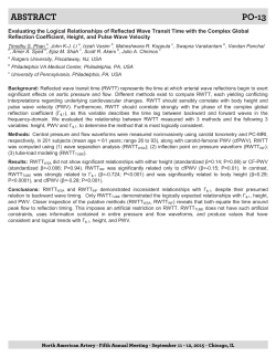 Evaluating the Logical Relationships of Reflected Wave Transit Time