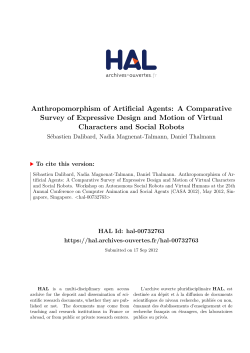 Anthropomorphism of Artificial Agents: A Comparative Survey