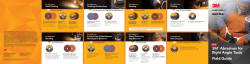 3M™ Abrasives for Right Angle Tools Field Guide