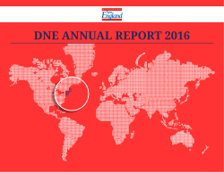 DNE ANNUAL REPORT 2016