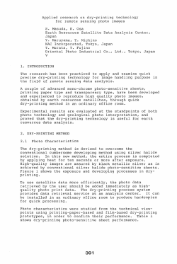 Applied research on dry-printing technology for remote