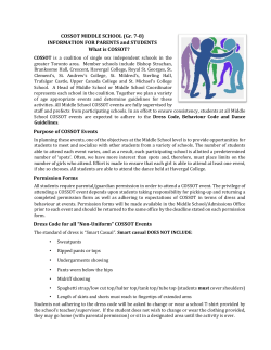 COSSOT MIDDLE SCHOOL - St. Clement`s School