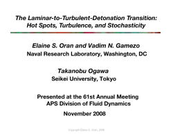 The Laminar-to-Turbulent-Detonation Transition: Hot Spots
