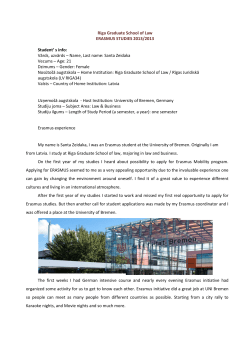 Santa Zeidaka at University of Bremen, Germany