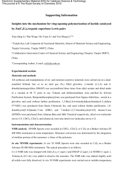 Supporting Information - Royal Society of Chemistry