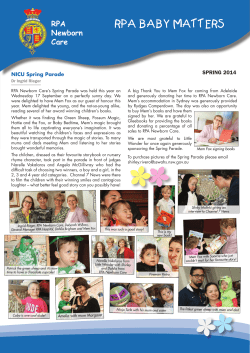 rpa baby matters - Sydney Local Health District